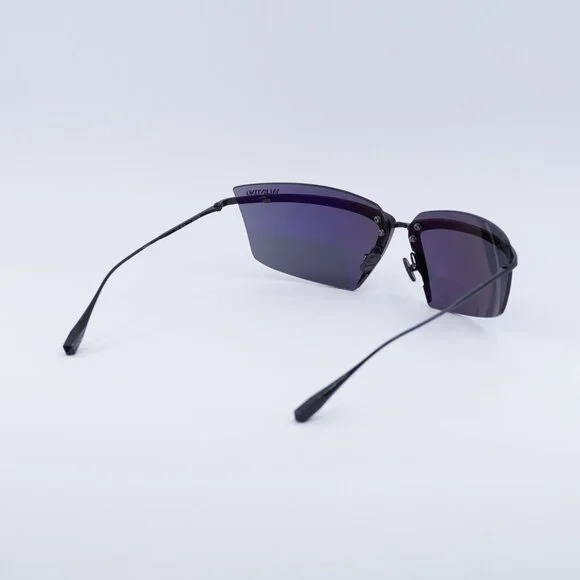 Valentino V-LURE VLS-130A Sunglasses Shiny Black Square  display picture 1